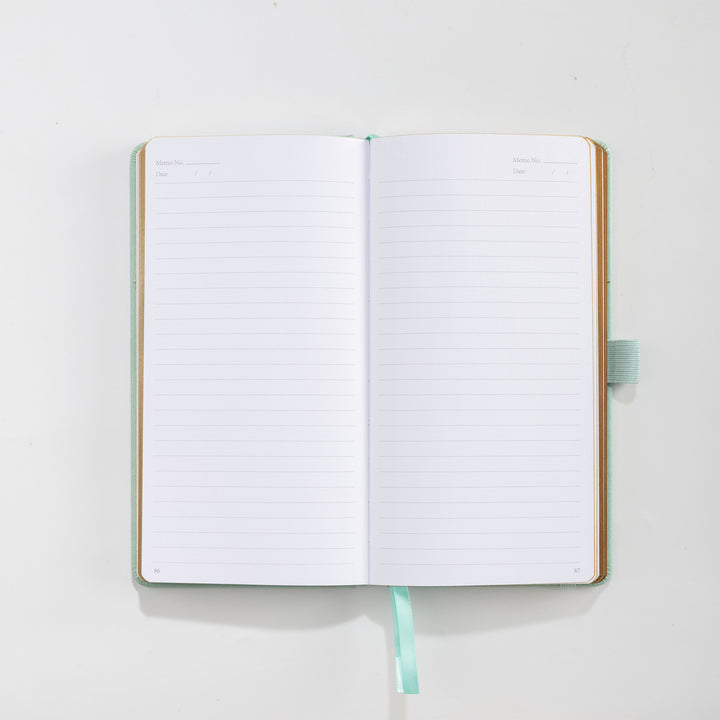 Sakura &amp; Cat Travelers Notebook - Light Green