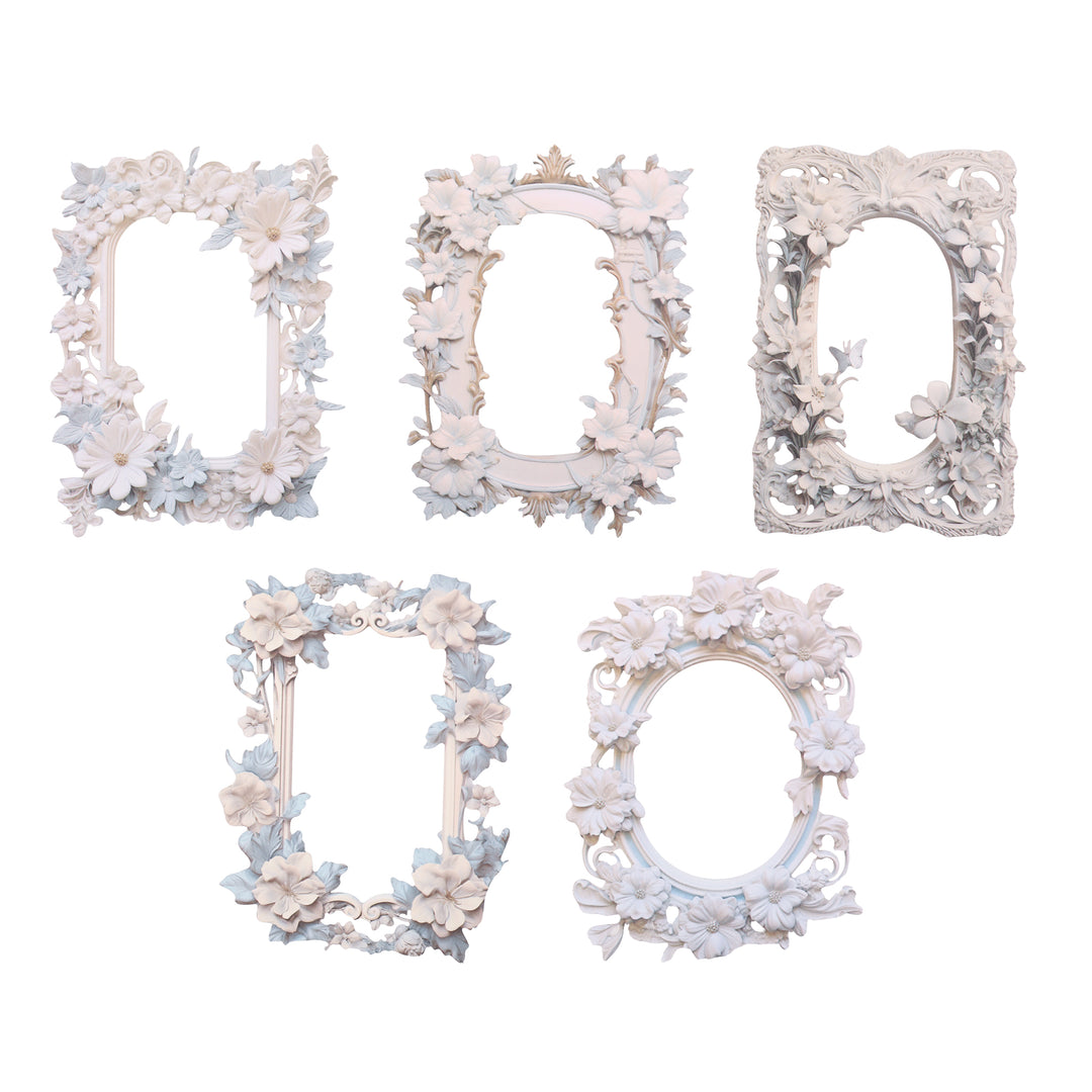 Flower Mirror Manor Scrapbook Paper - 60 Sheets