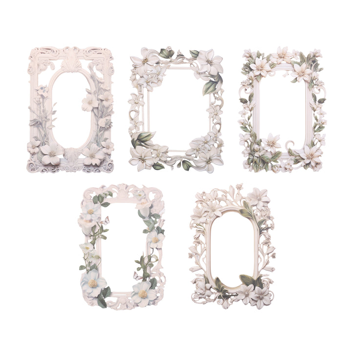 Flower Mirror Manor Scrapbook Paper - 60 Sheets
