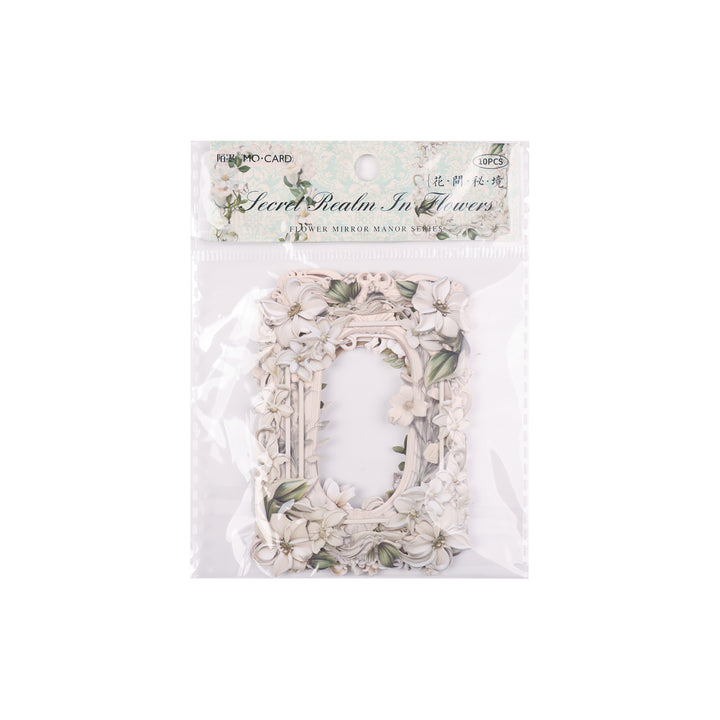 Secret Realm In Flowers Scrapbook Paper - 10 Sheets