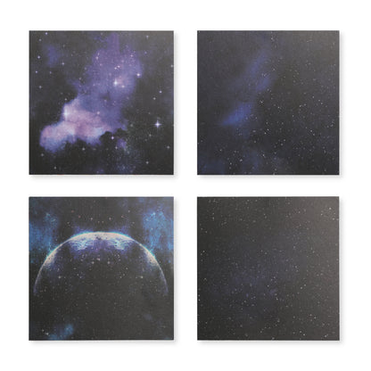 Starry Sky Scrapbook Paper - Black - 12 Sheets