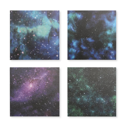 Starry Sky Scrapbook Paper - Black - 12 Sheets