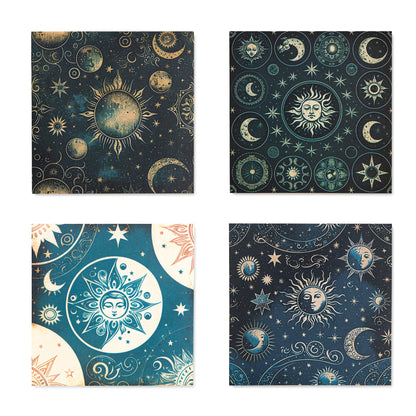 Starry Sky Scrapbook Paper - 12 Sheets