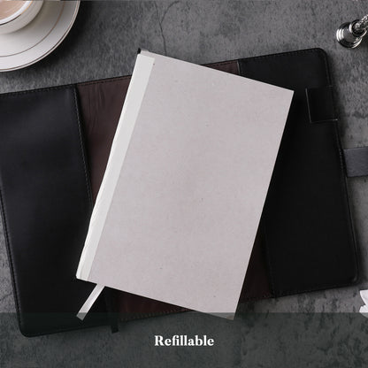 Sun Lock Journal - B6 - Ruled - Black