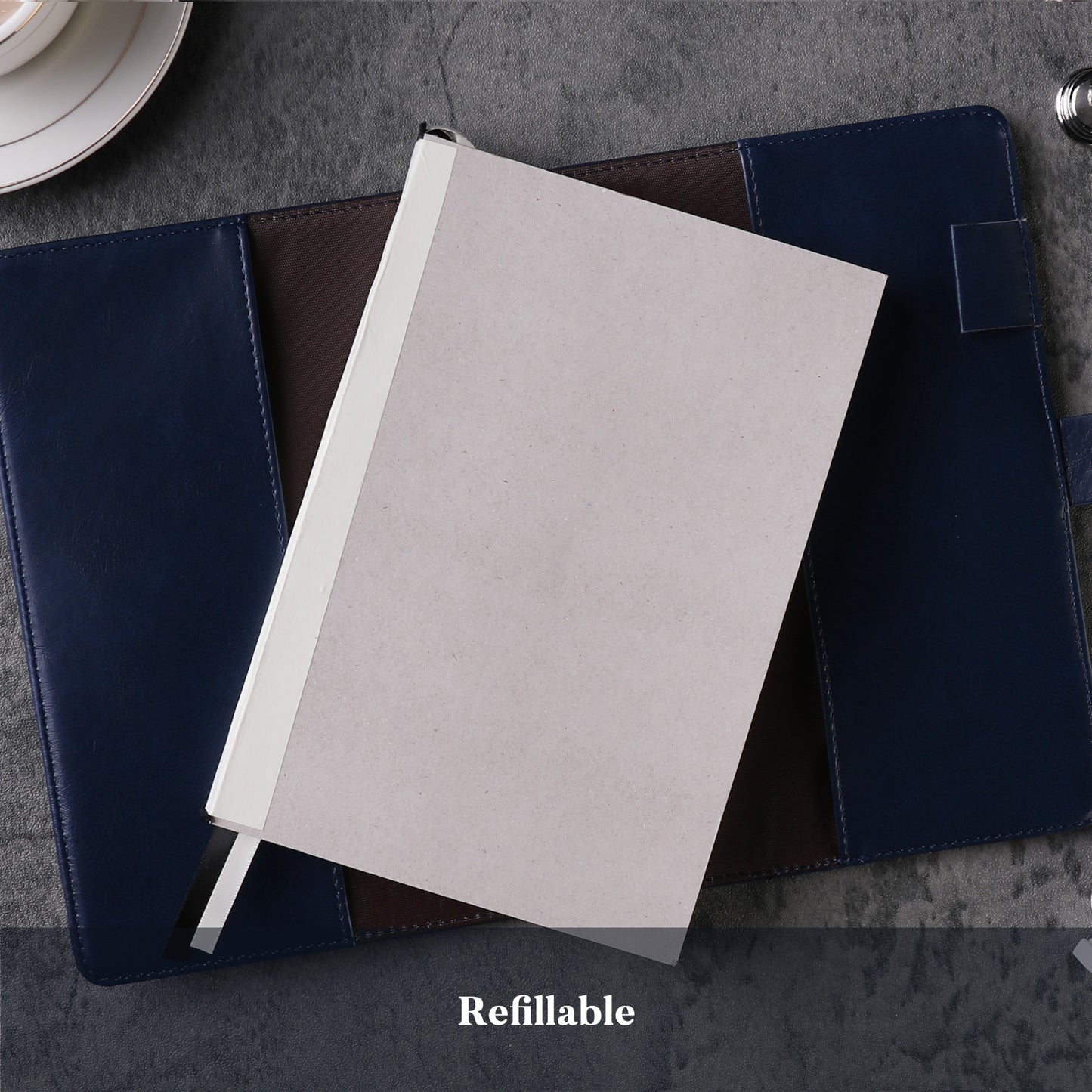 Sun Lock Journal - B6 - Ruled - Blue
