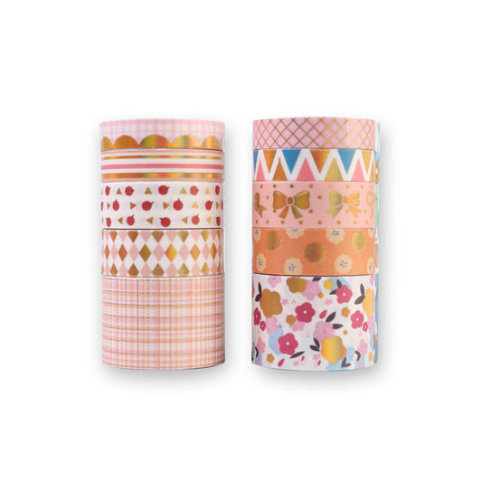 Sweet Moments Washi Tape - Set of 10