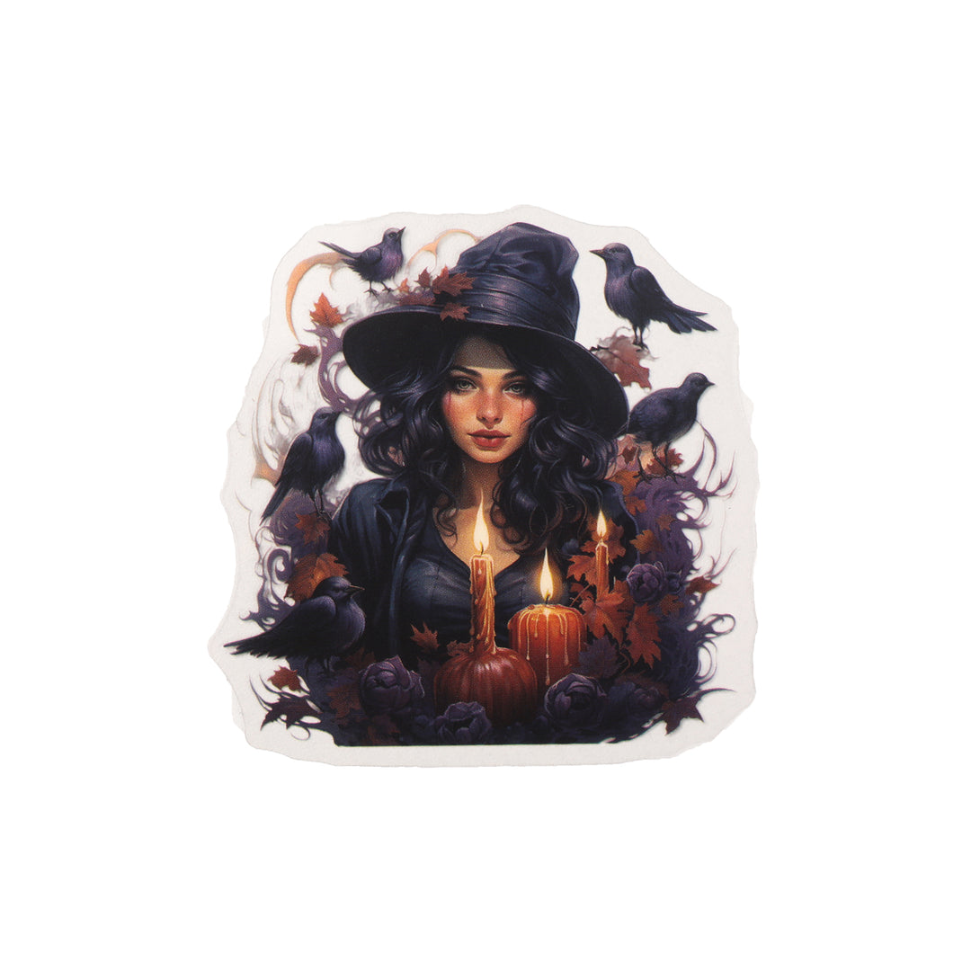The Witch’s Cat Stickers - 20 Pcs