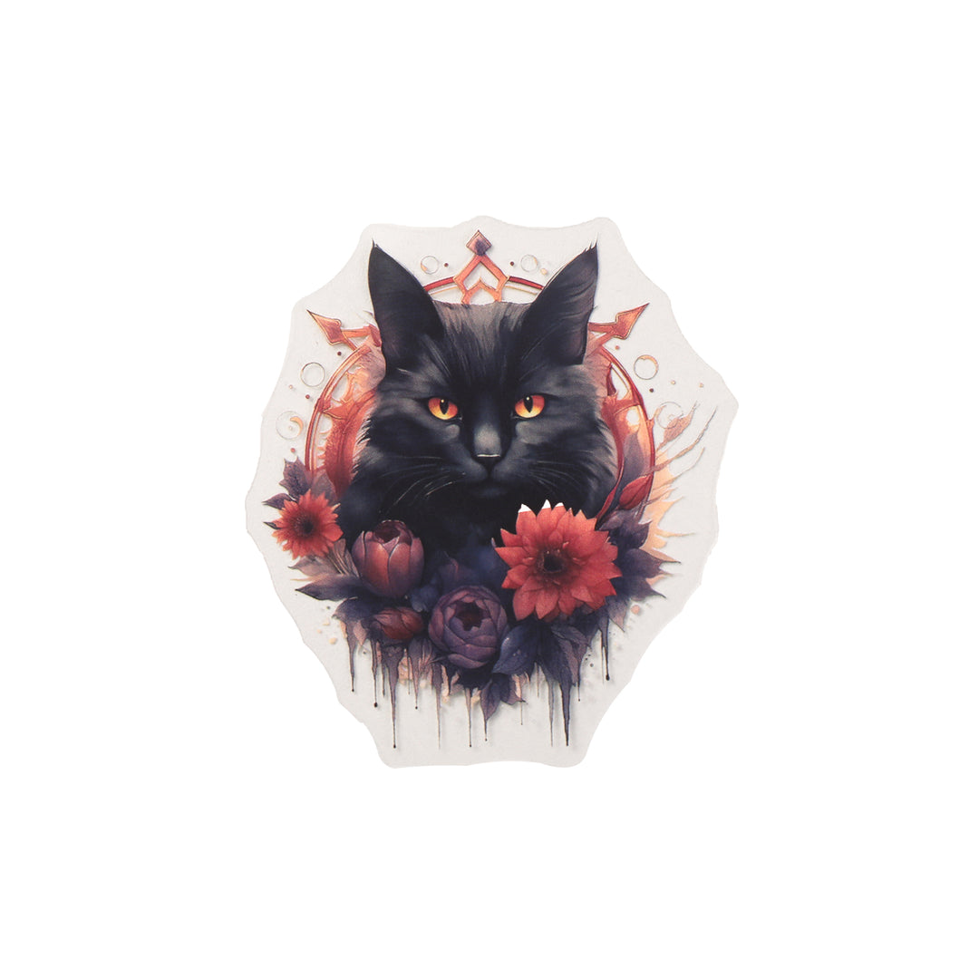 The Witch’s Cat Stickers - 20 Pcs