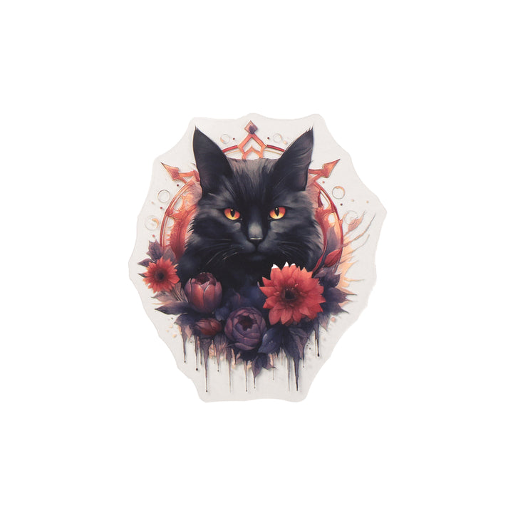 The Witch’s Cat Stickers - 20 Pcs
