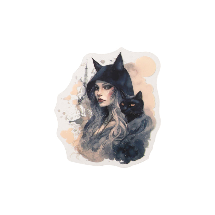 The Witch’s Cat Stickers - 20 Pcs