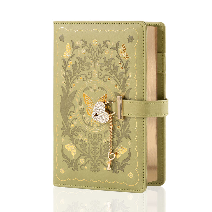 Butterfly Whisper Lock Journal
