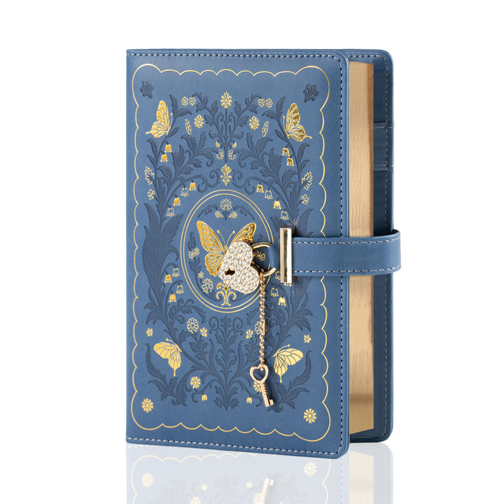 Butterfly Whisper Lock Journal