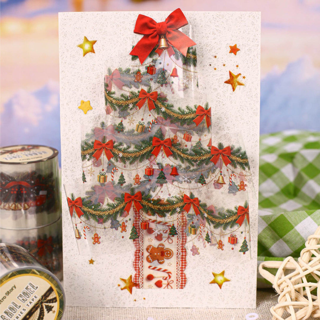 Carol Noel Christmas Die-cut PET Tape