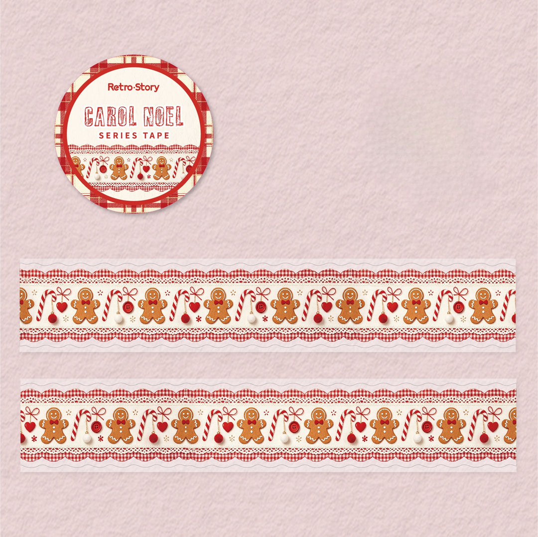 Carol Noel Christmas Die-cut PET Tape