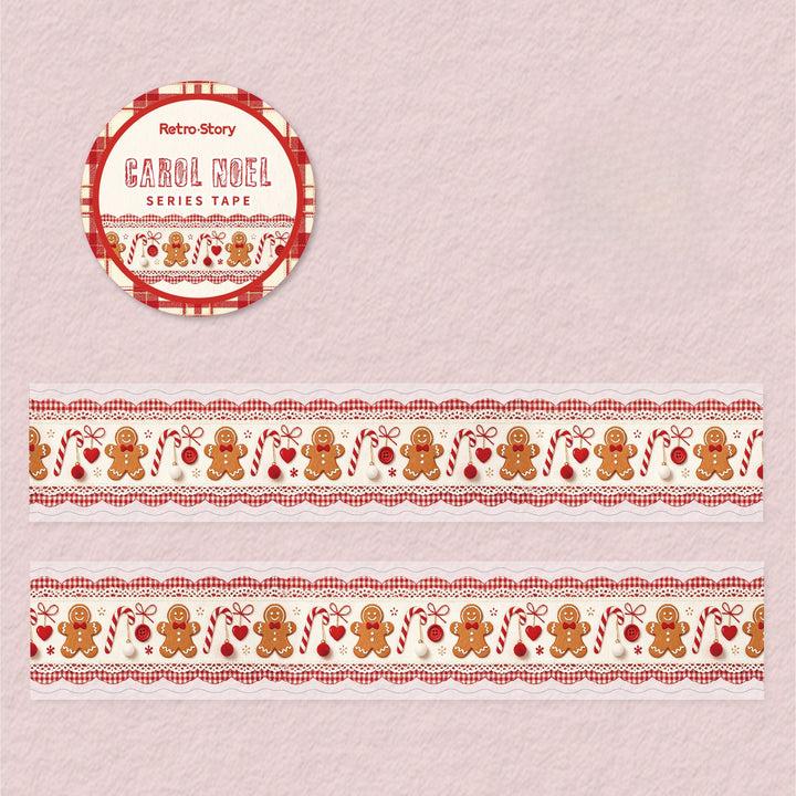 Carol Noel Christmas Die-cut PET Tape