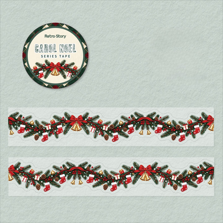 Carol Noel Christmas Die-cut PET Tape