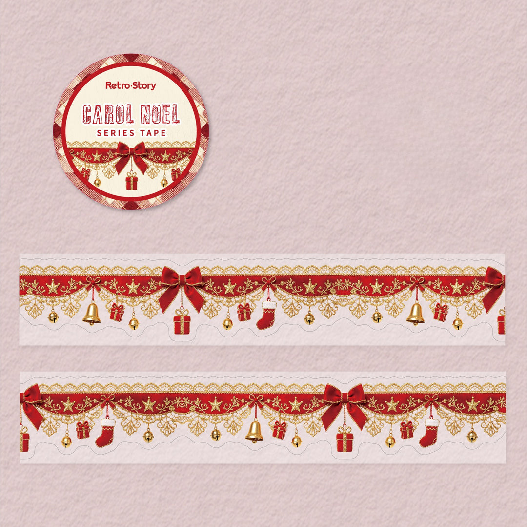 Carol Noel Christmas Die-cut PET Tape