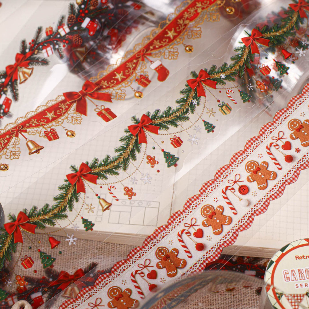 Carol Noel Christmas Die-cut PET Tape