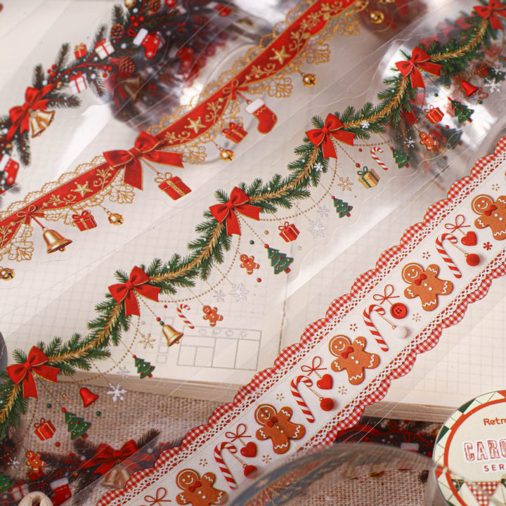 Carol Noel Christmas Die-cut PET Tape