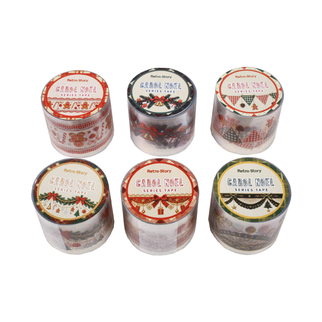 Carol Noel Christmas Die-cut PET Tape