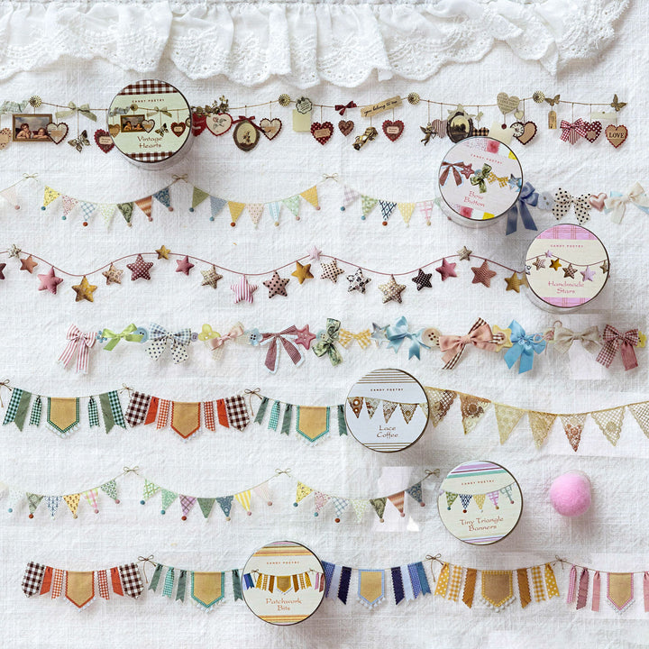 Vintage Bunting PET Tape