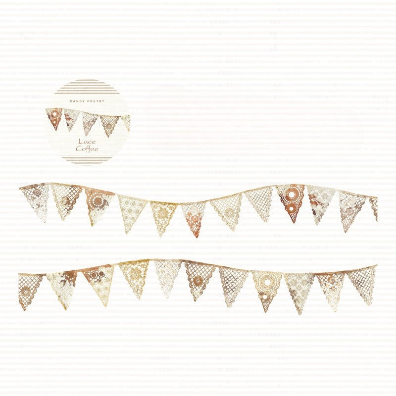 Vintage Bunting PET Tape