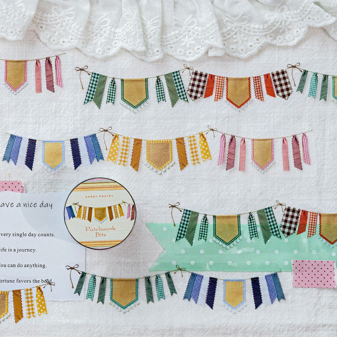 Vintage Bunting PET Tape
