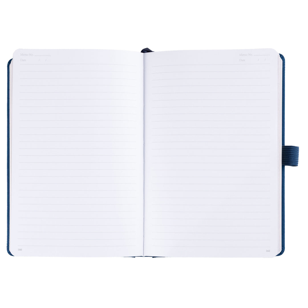 A5 Seashell Notebook - Blue