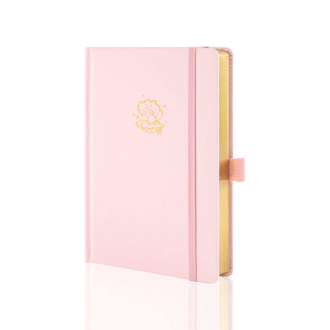 A5 Seashell Notebook - Pink