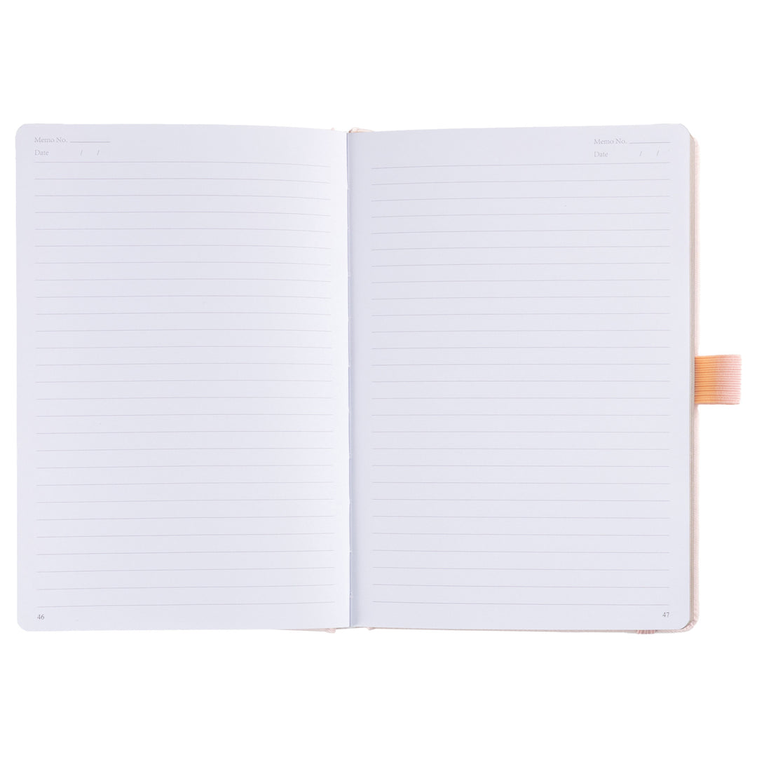 A5 Seashell Notebook - Pink
