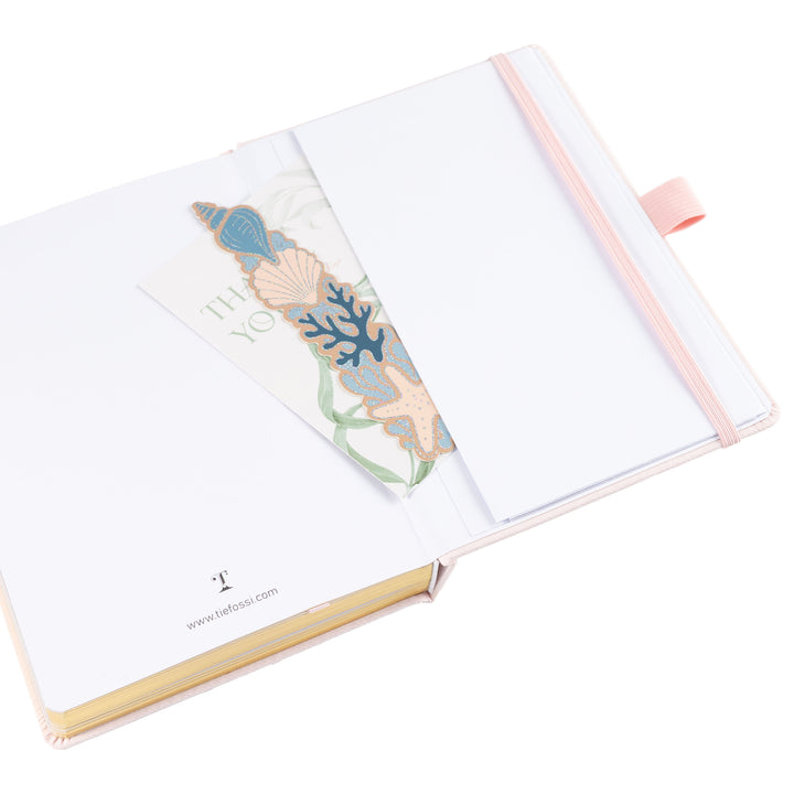 A5 Seashell Notebook - Pink