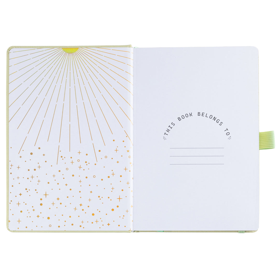 A5 Seashell Notebook - Light Green