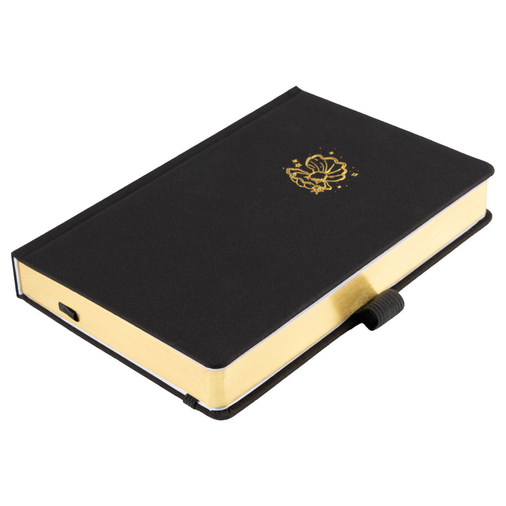 A5 Seashell Notebook - Black