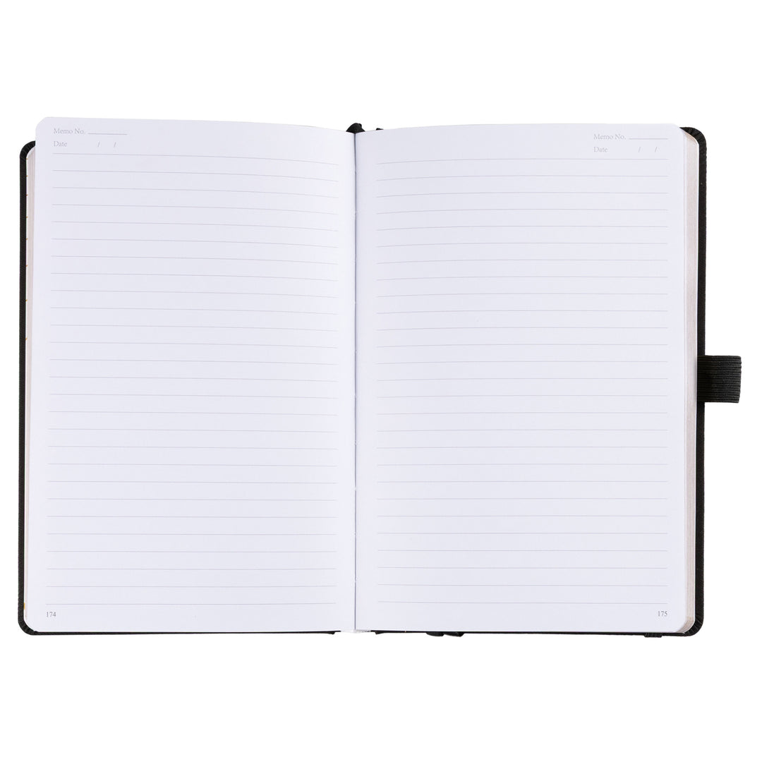 A5 Seashell Notebook - Black