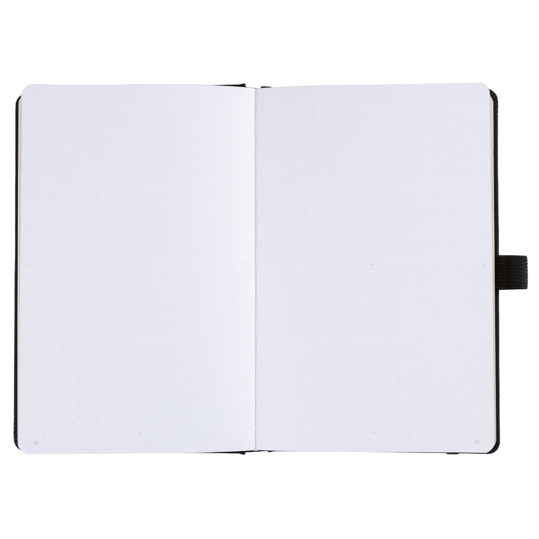 A5 Seashell Notebook - Black