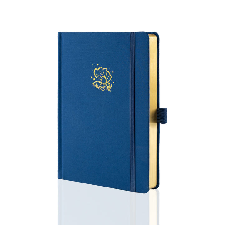 A5 Seashell Notebook - Blue