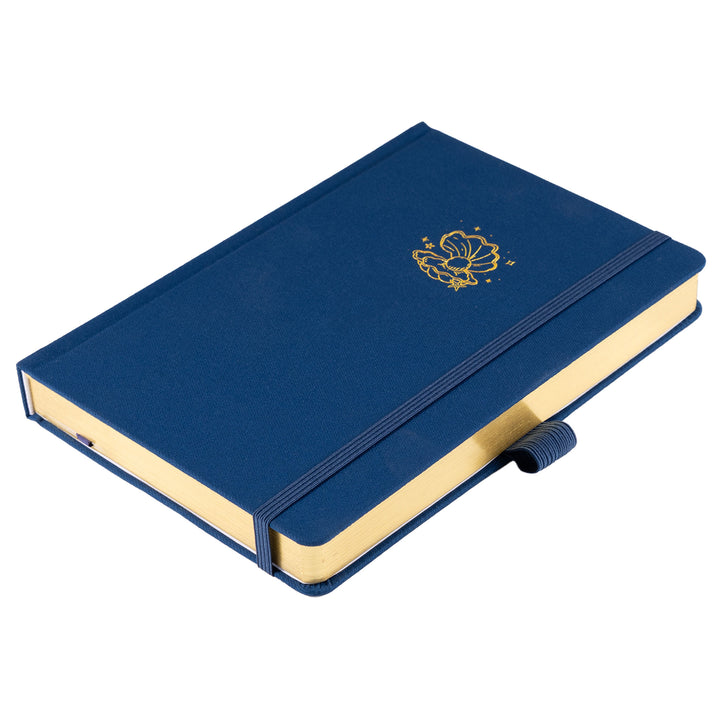 A5 Seashell Notebook - Blue