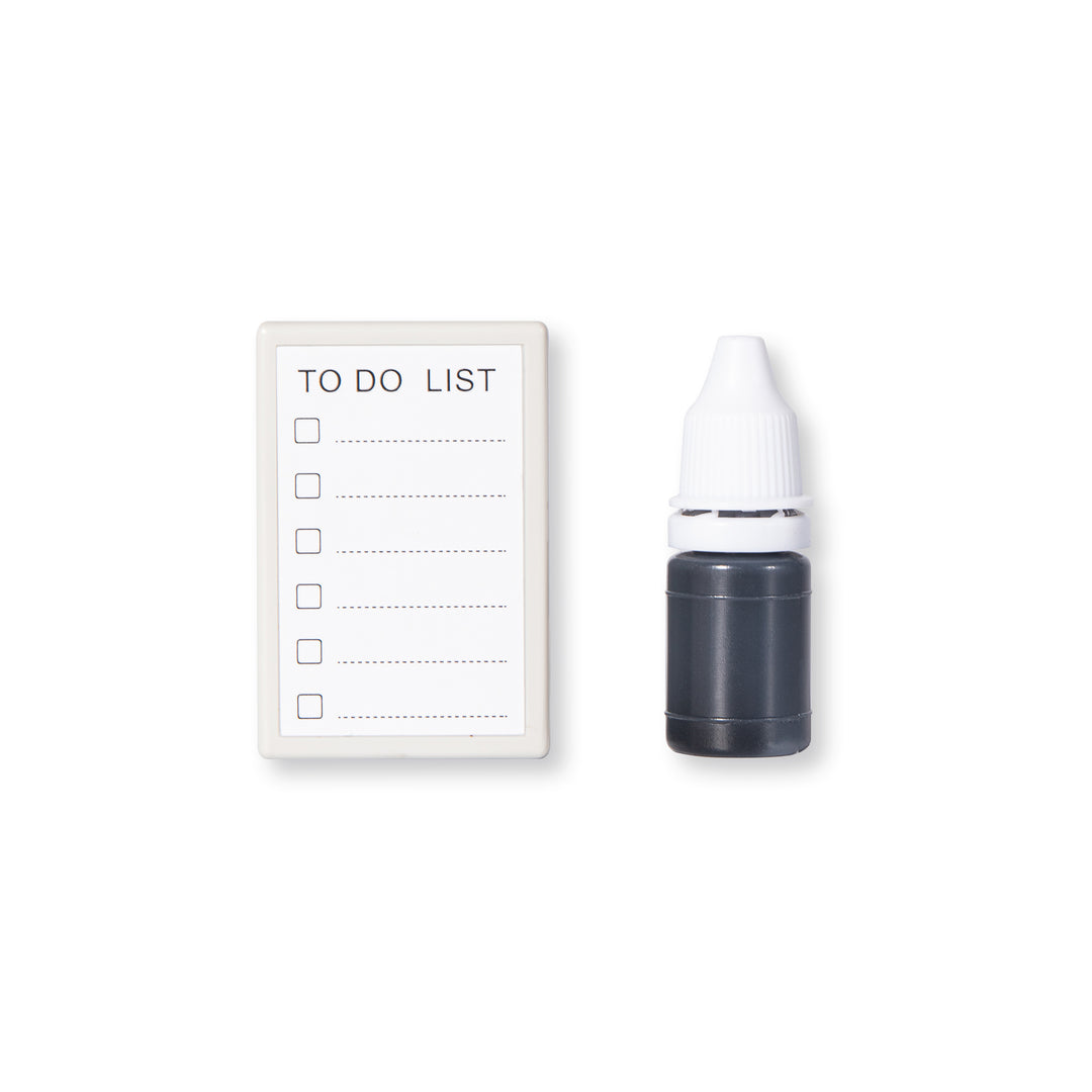 To Do Checklist Stamp - Vertical Version