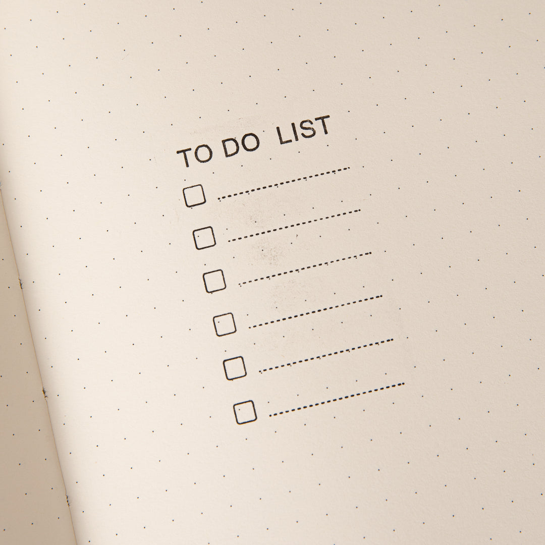 To Do Checklist Stamp - Vertical Version