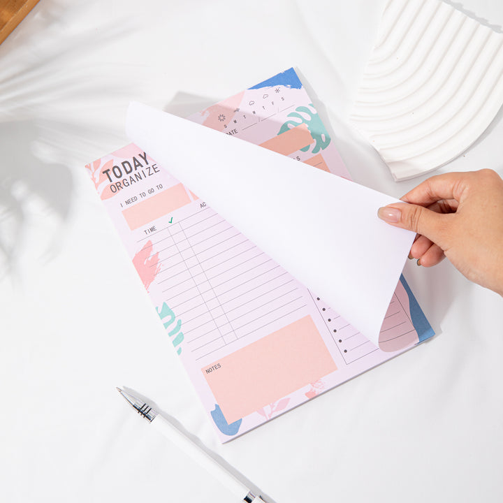 Today's Plan To Do List Notepad Productivity Task Planner