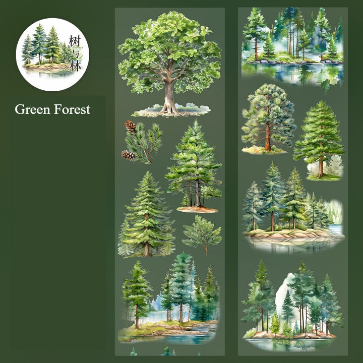 Trees &amp; Forest PET Tape