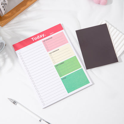 Undated Daily Planner To Do List Notepad