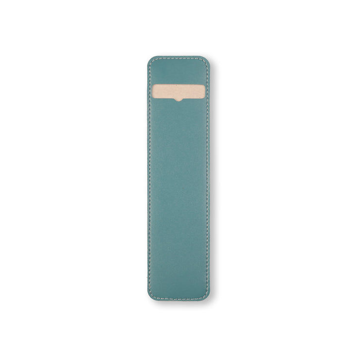 Vegan Leather Pen Loop Holder - Blue