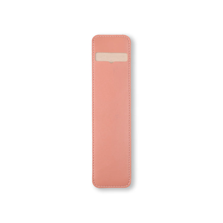 Vegan Leather Pen Loop Holder - Pink
