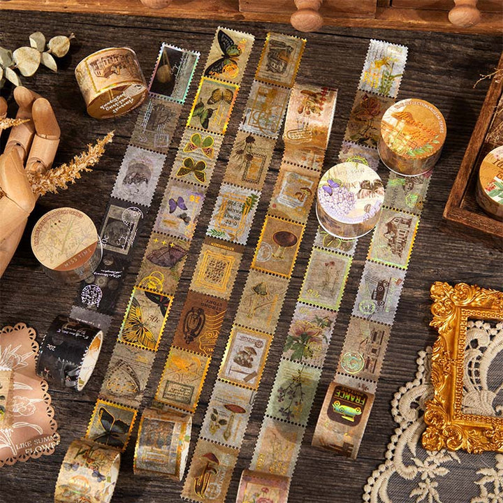 Vintage Illustrated Washi Tapes