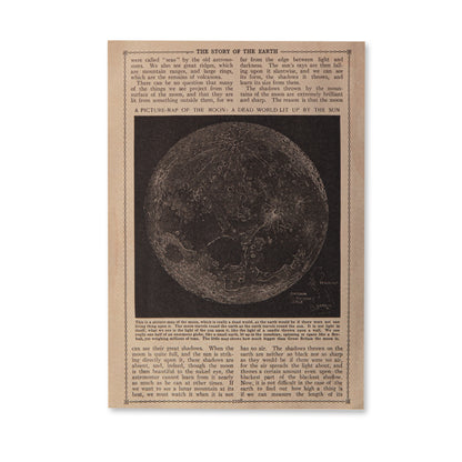 Vintage Scrapbooking Paper Pad - Astronomy - 30 Sheets