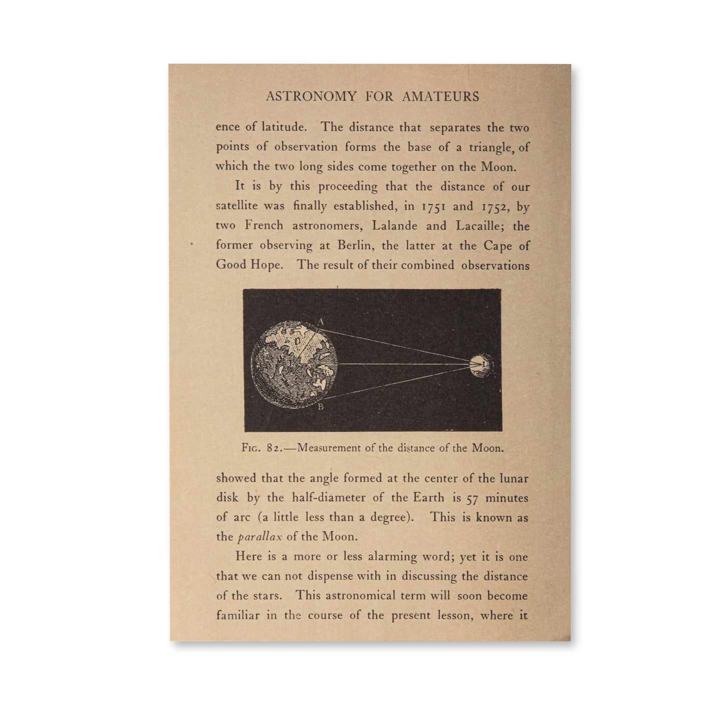 Vintage Scrapbooking Paper Pad - Astronomy - 30 Sheets