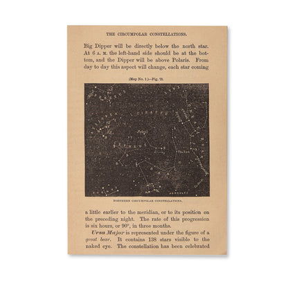 Vintage Scrapbooking Paper Pad - Astronomy - 30 Sheets