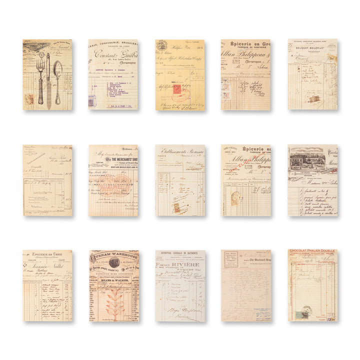 Vintage Scrapbook Paper Pad - Daily - 30 Sheets