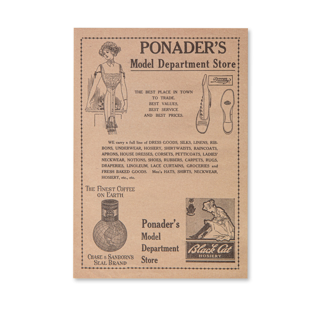 Vintage Scrapbook Paper Pad - Aged Newspaper - 30 Sheets